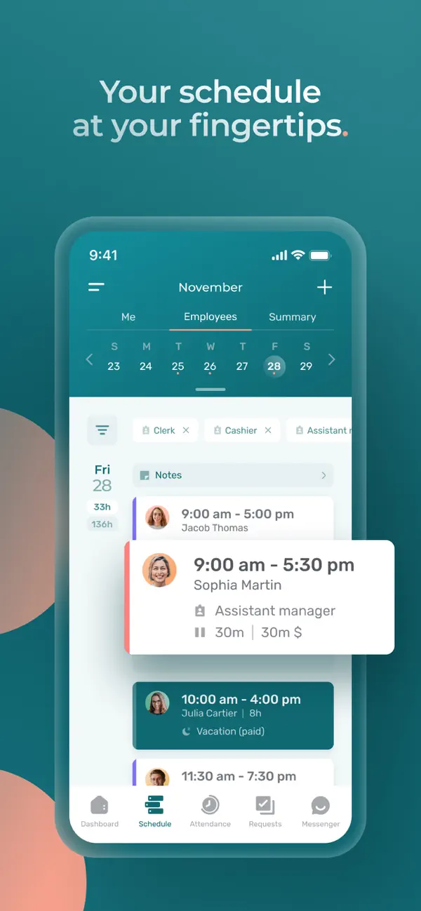 Agendrix Screenshot 2